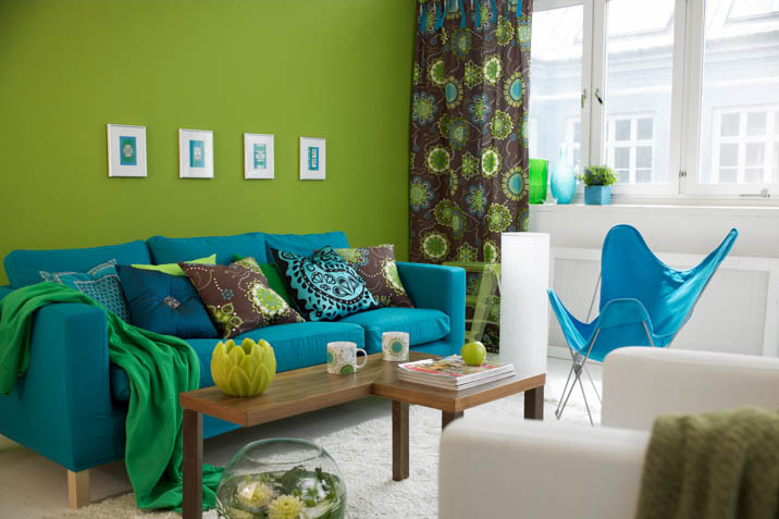 colours of feng shui green and blue