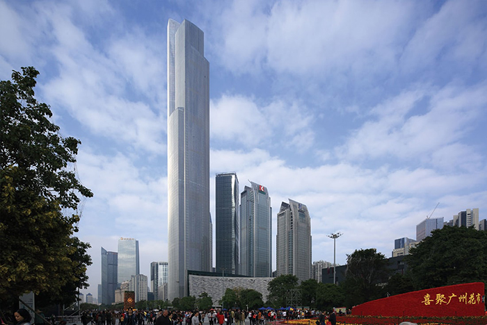 Skyscraper Guangzhou CTF Finance Centre
