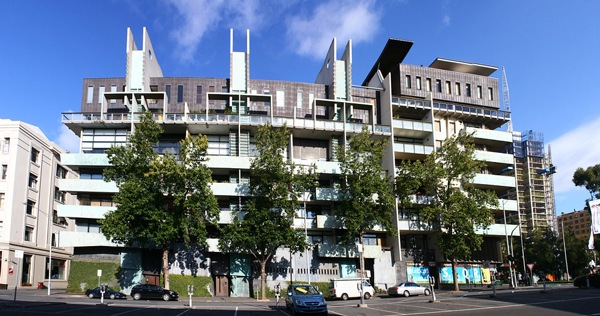 Melbourne Terrace apartments Nonda Katsalidis