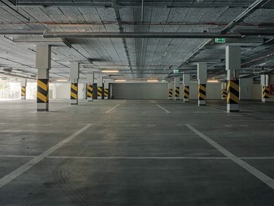 Metecno Underground Concrete Parking Lot