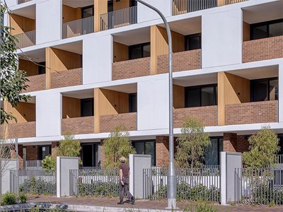Aluminium Cladding Residential Block of Apartments