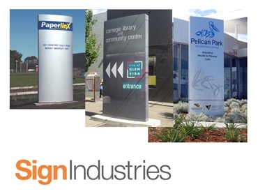 Pylon and Building Signage from Sign Industries l jpg