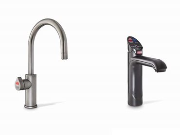 A water station with a Zip HydroTap Arc in gunmetal has been provided in the waiting area 
