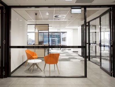 Bris Aluminium Shopfront Open Meeting Room Spaces