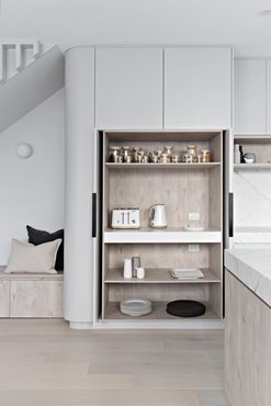 Modern neutral kitchen interior