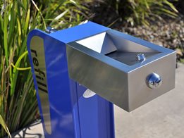 Architecturally-designed drinking fountains