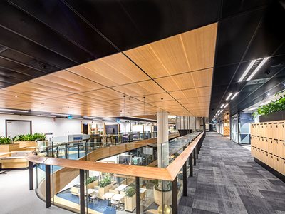 Armstrong Ceiling MetalWorks Mesh and Metal Ceilings Workspace