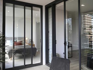 ProGlide doors are tall, wide-spanning doors made from heavy-duty aluminium