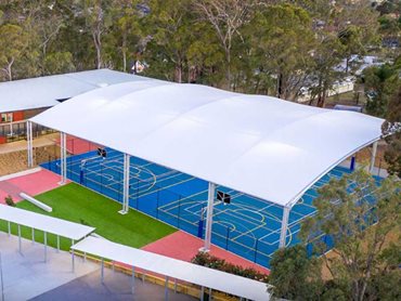 TensoSport Canopy at Cherrybrook Technology High School, NSW
