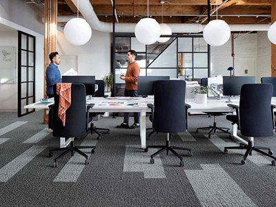 Embodied Beauty Grey Office Flooring