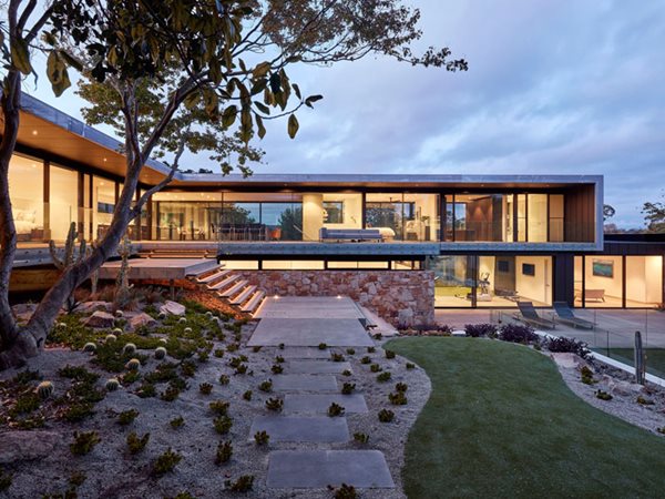 Modernist inspired house