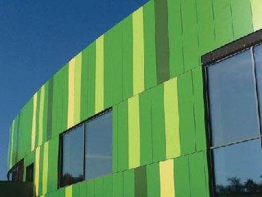 SAS Supplier Group Aluminium Composite Green Panels