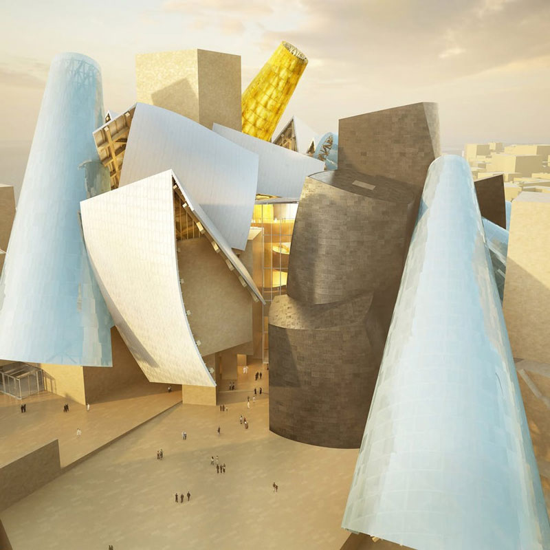 Guggenheim Abu Dhabi Frank Gehry details
