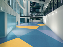 ​Pearlazzo PUR: Attractive, high performance, heavy duty homogeneous floorcovering