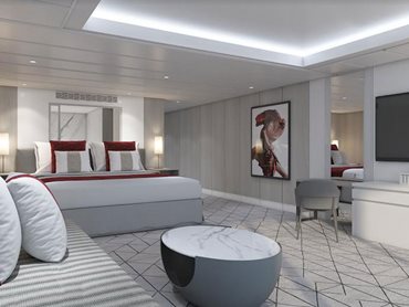 AquaClass SkySuites offer an immersive living experience that helps guests rediscover themselves in a wholesome environment 
