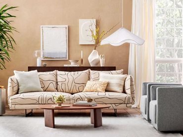 Linum Sandstone – Styling Fiona Gould, Photography by Nic Gossage for King Living | Home Beautiful