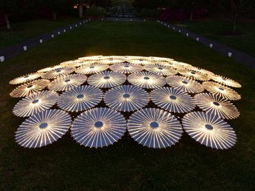 Time and Again by Bruce Munro. Photography by Christopher John