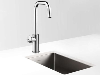 Bright Chrome Cube BCS Tapware and Sink