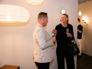 The event was attended by familiar faces from the interior design community 