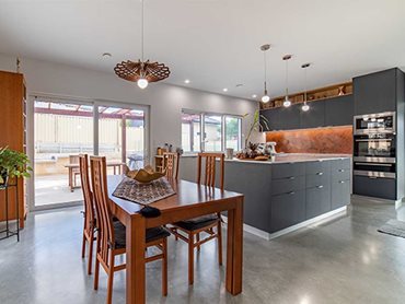 North Beach passive home - kitchen