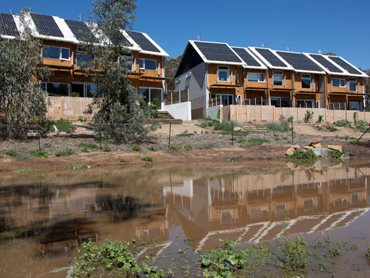 The ecovillage will feature a total of 27 energy efficient homes designed for low-impact living 