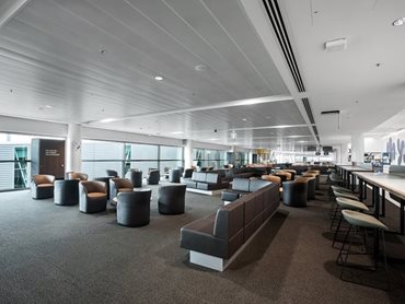 Armstrong Ceiling Solutions Airport Lounge