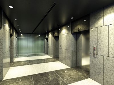 ShaftLiner Commercial Lift Lobby