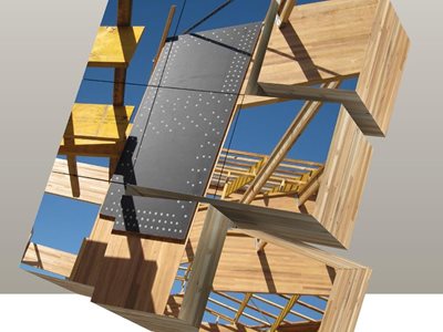 Wood Construction System Structure