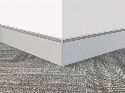 Himmel Aluminium Skirting Gray Carpet
