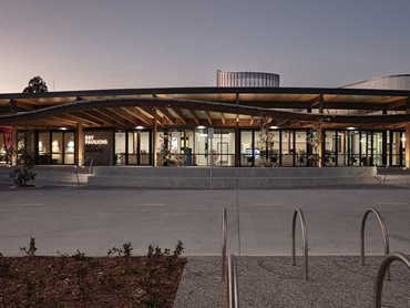Bay Pavilions was a finalist in the Public Building category at the 2022 Sustainability Awards