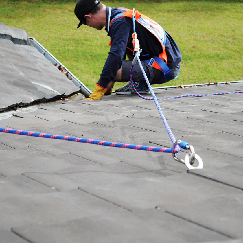 TileLink permanent roof anchor for working at heights