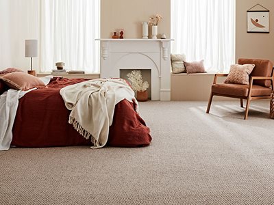 Multi-Res Broadloom Carpet Wool Barwon Residential Bedroom Interior
