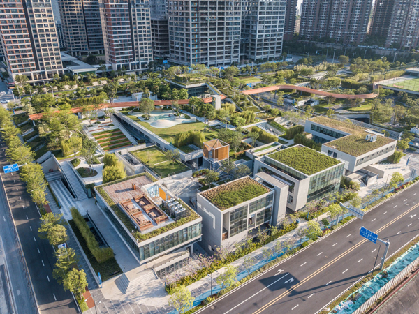 Vanke Design Community Shenzhen aerial