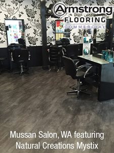 Mussan Salon Luxury Vinyl Plank and Tile