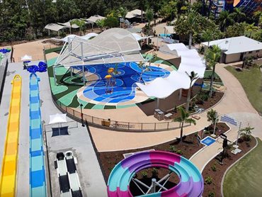 An aerial view of WetnWild H2Oasis 