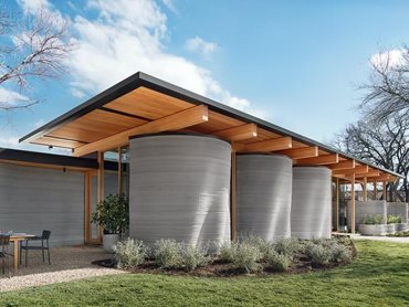 House Zero is designed by Lake|Flato Architects and built using ICON’s next-generation 3D printing technology in Austin, Texas (Image: Casey Dunn)