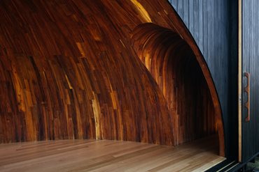 Eggplant burnt suspension krakani-lumi: 'resting place' weaves Aboriginal storytelling with  sustainable design | Architecture & Design