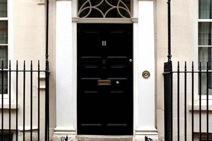 number eleven 11 door maker home address outside black and white classy meaning numerology