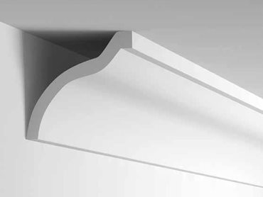 GTEK Cornice comprises of cove and decorative cornices, adding luxurious finishing touches to interior wall and ceiling joints