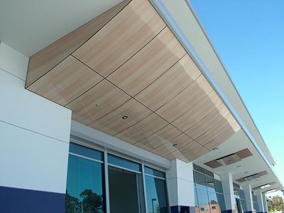 DecoPanel non-combustible wall lining and cladding building exterior