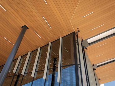 Innowood timber look cladding provides a luxe, refined-yet-contemporary feel while delivering excellent performance 