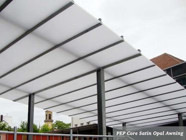 PEP Core for walkway roof