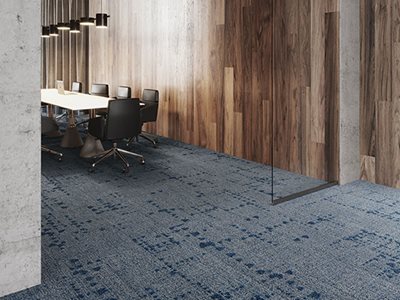 Relaxing Floor Collection Blue Bliss Carpet Range Commercial Meeting Room Timber Panelling