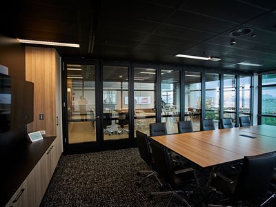 Boardroom Interior Office Acoustic Glass Walls