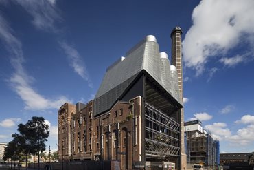 The Kent Brewery building is one of the three brick and sandstone buildings that remain on the Central Park Precinct site that will be developed in two stages. Photography by John Gollings