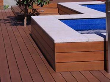 BioWood architectural reconstituted composite wood looks and feels like the real thing