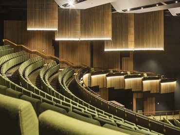 Balcony seating in the Cairns Performing Arts Centre 