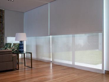The roller blinds also reduce SHGC, virtually eliminating UV radiation, and significantly reducing glare