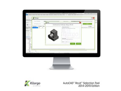 Kilargo AutoCAD Revit Selection Tool on Mac Screen
