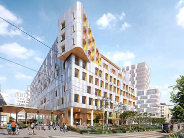Main Building, Sydney Children’s Hospital – Sydney (Image by BLP & Virtual Ideas)